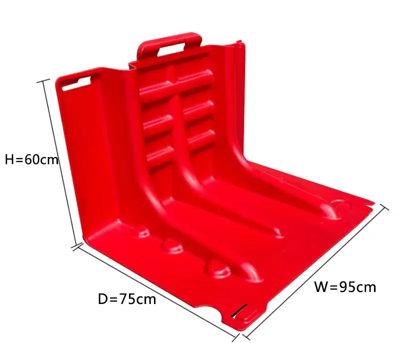 2024 Wholesale Anti  Control Plastic Flood Barrier  flood emergency equipment innovative abs flood barrier