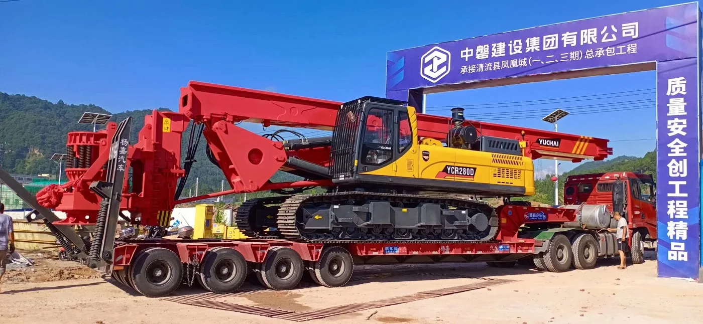 Yuchai YCR280 280kNm роторная буровая установка soilmec буровые
