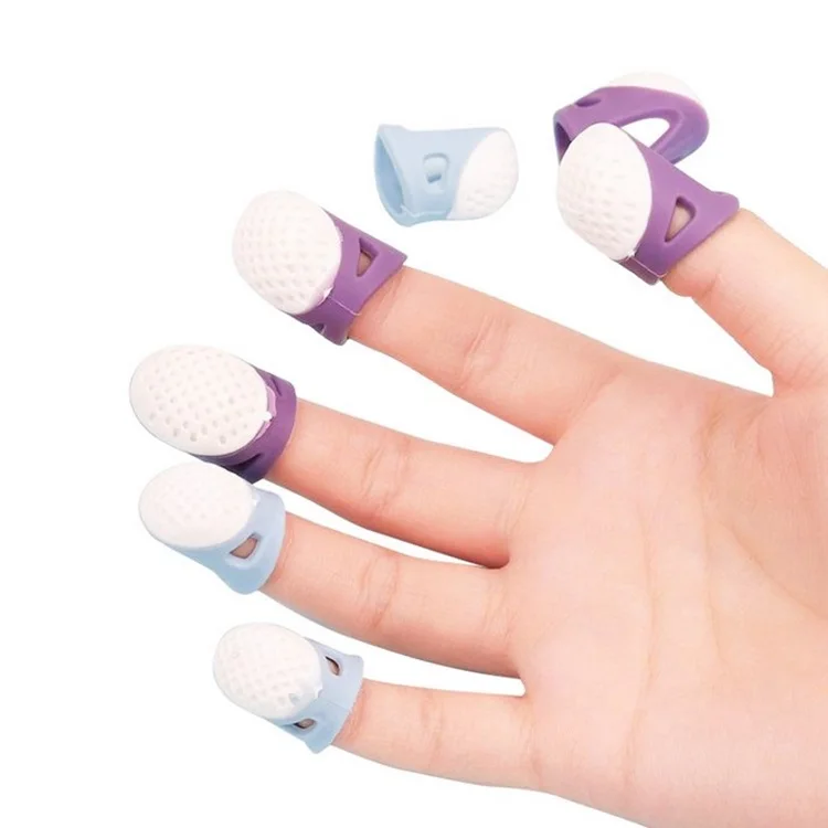 Wholesale High Quality Silicone Finger Protector Thimble Cross Stitch Sewing Accessories Thimble