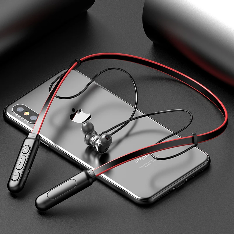 Популярные 2020 Спортивные Беспроводные bluetooth-наушники с шейным ремешком и 8 часами работы для бега