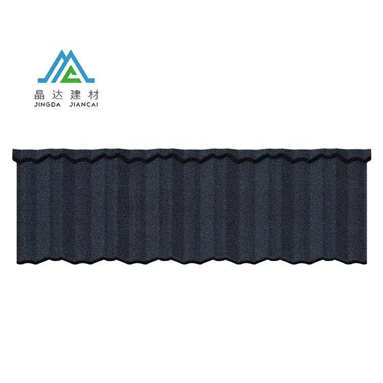 
Cheap construction materials roofing using on the villa Zinc aluminum steel plate rhombus type stone coated roof tiles 