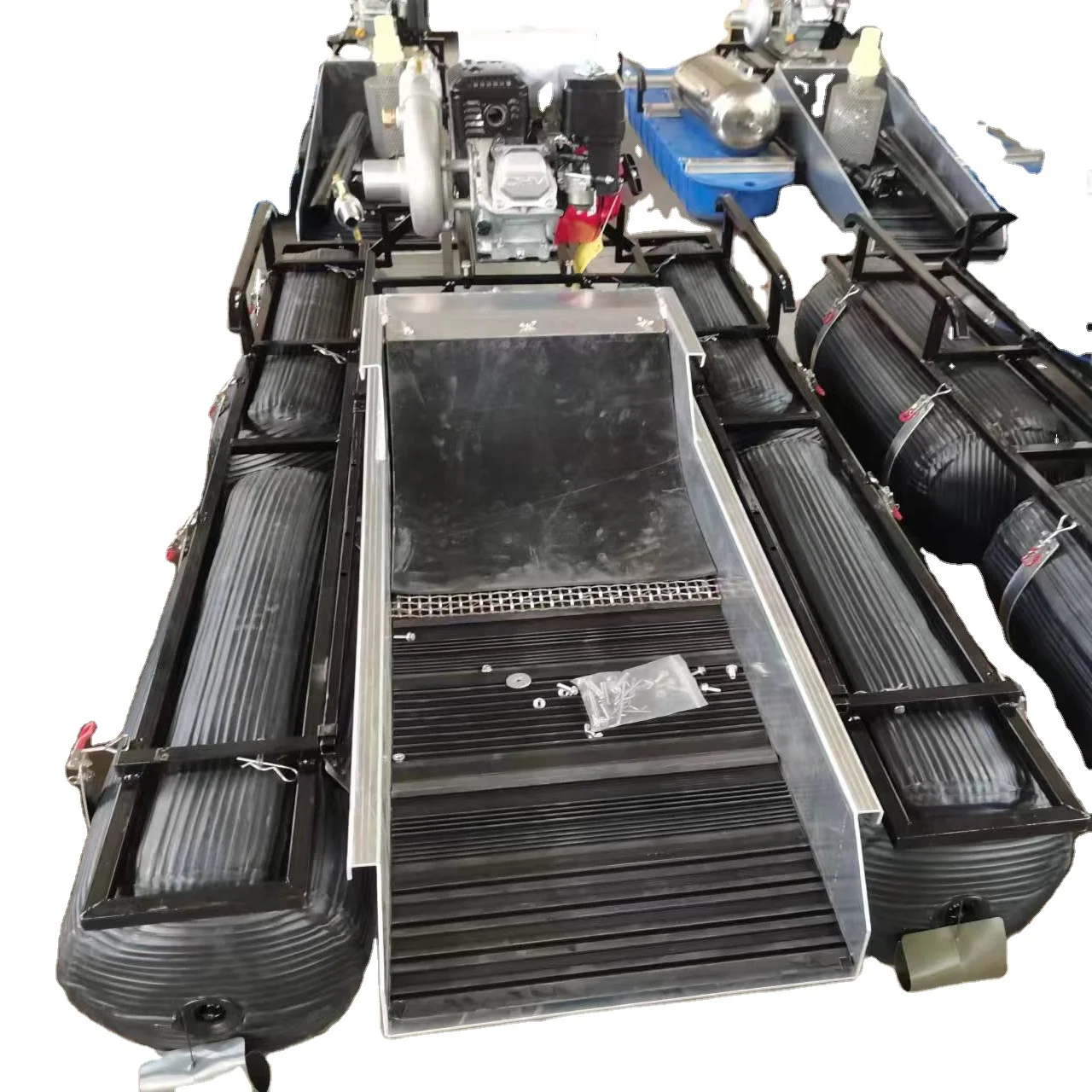 3 inch mini portable gold and diamond mining dredge