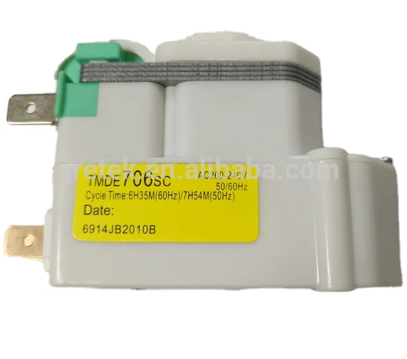 TMDE706SC Electric Refrigerator Defrost Timer New Plastic Part for Household Use