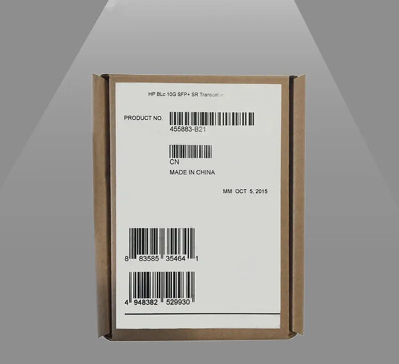 455883-B21BLc 10Gb SFP+ SR Transceiver BladeSystem c-Class 10Gb SFP+ SR Transceiver Module