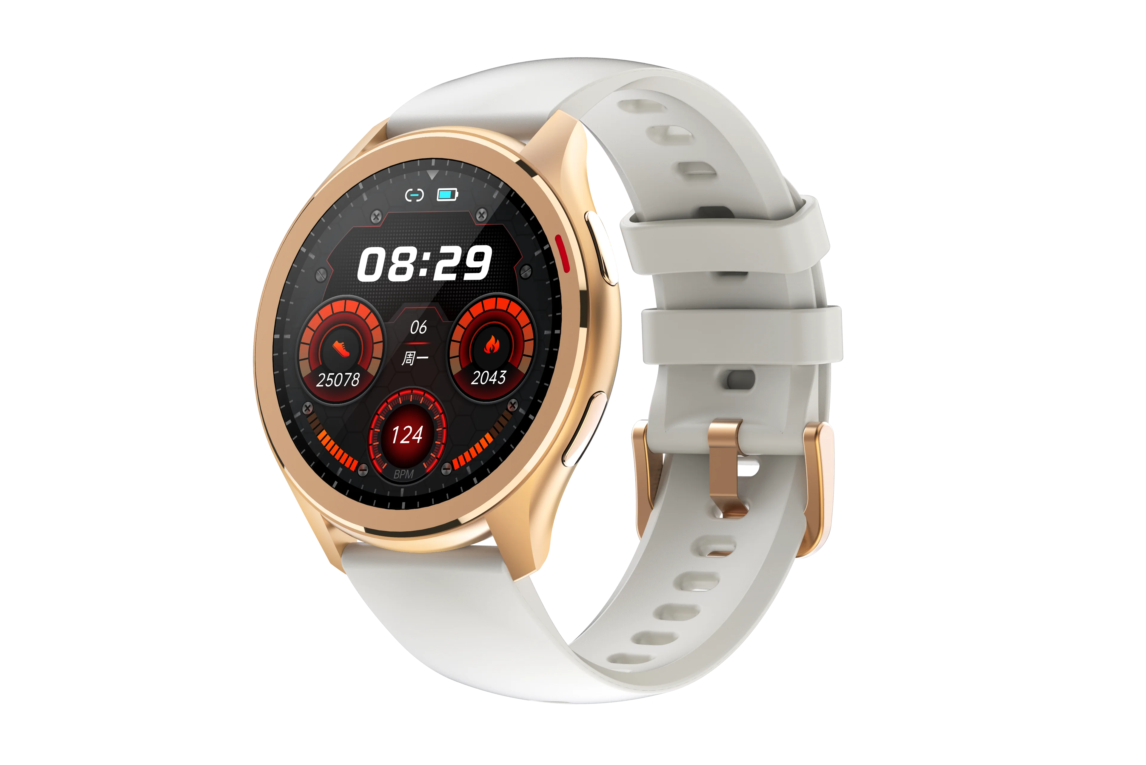 Wholesale Smart Watch Manufacturer  Body Temperature Touch Screen Wearable Watch Smart Heart Rated Sports Monitoring