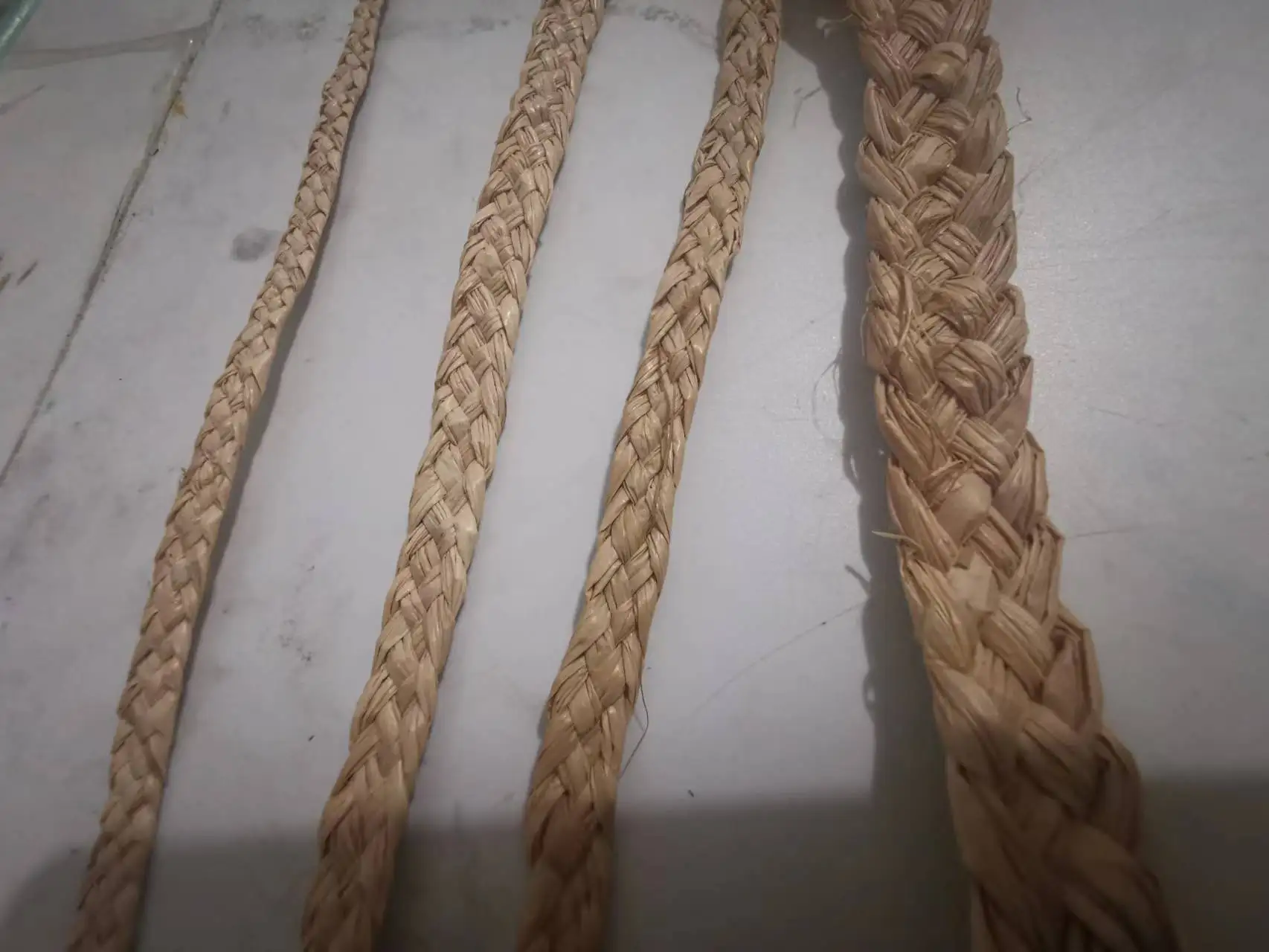 Raffia straw hat braided material used for raffia hat making weaved raffia grass