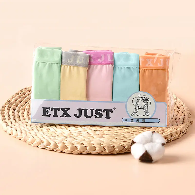 Kids boxers ages 2-16 wholesale fast shipping in stock cute young girl underwear