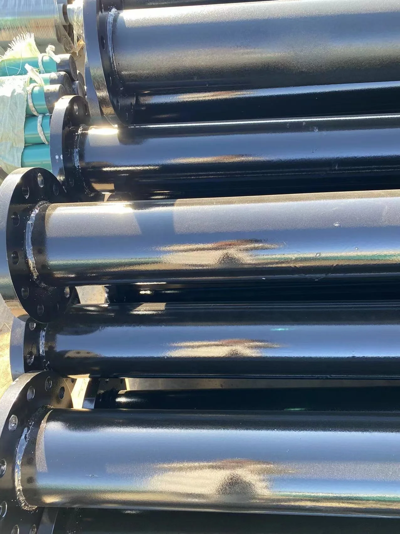 underground bunker Iron pipes Hollow  NSI B16.5 Carbon Steel Large Diameter Forged Flanges steel pipe