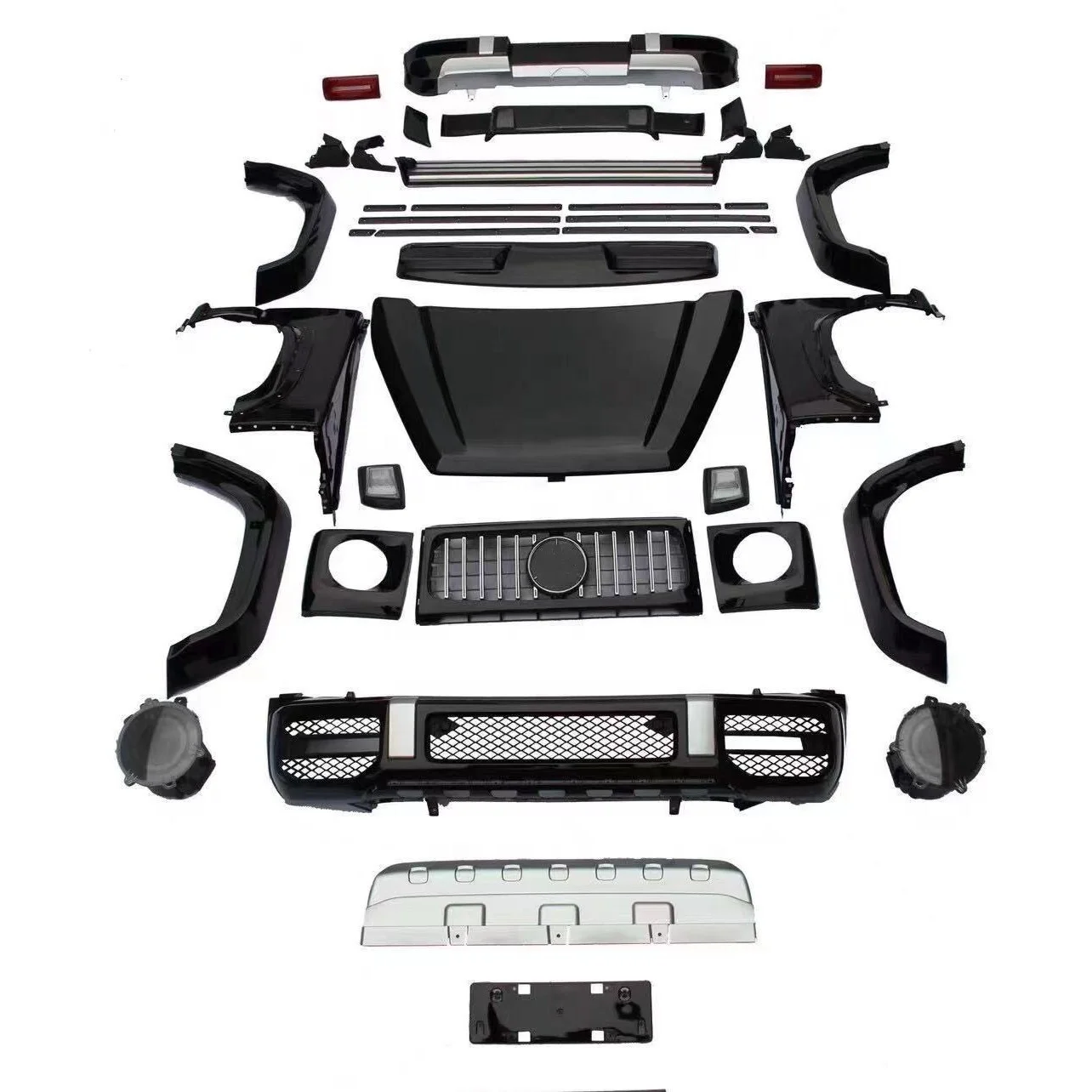 New Full Set Facelift Car Parts Body Kit For Suzuki Jimny 2019+ Upgrade to G63 style