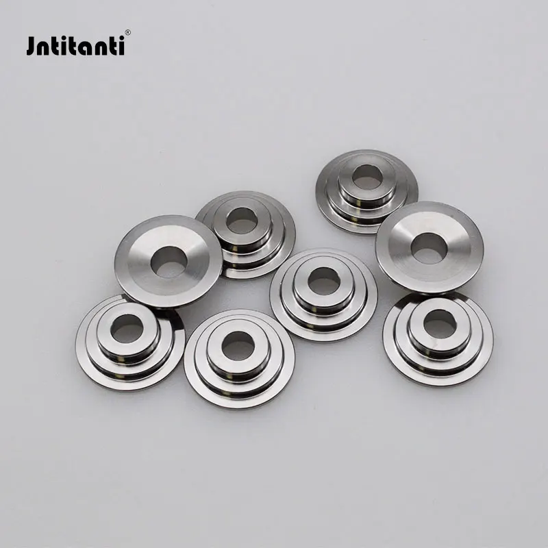 China factory supply lighter weight high performance precision Custom Gr.5 Ti-6AL-4V valve spring retainer for auto engine
