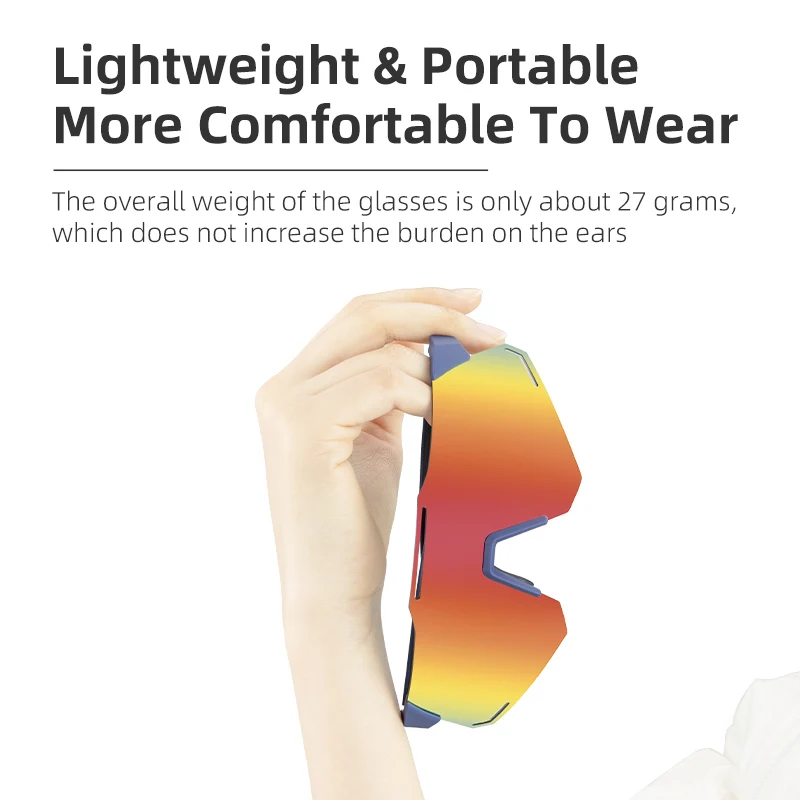 ROCKBROS 2023 Factory Top sale bicycle sun glasses UV400 polarize TR90 cycling sport sunglasses oem