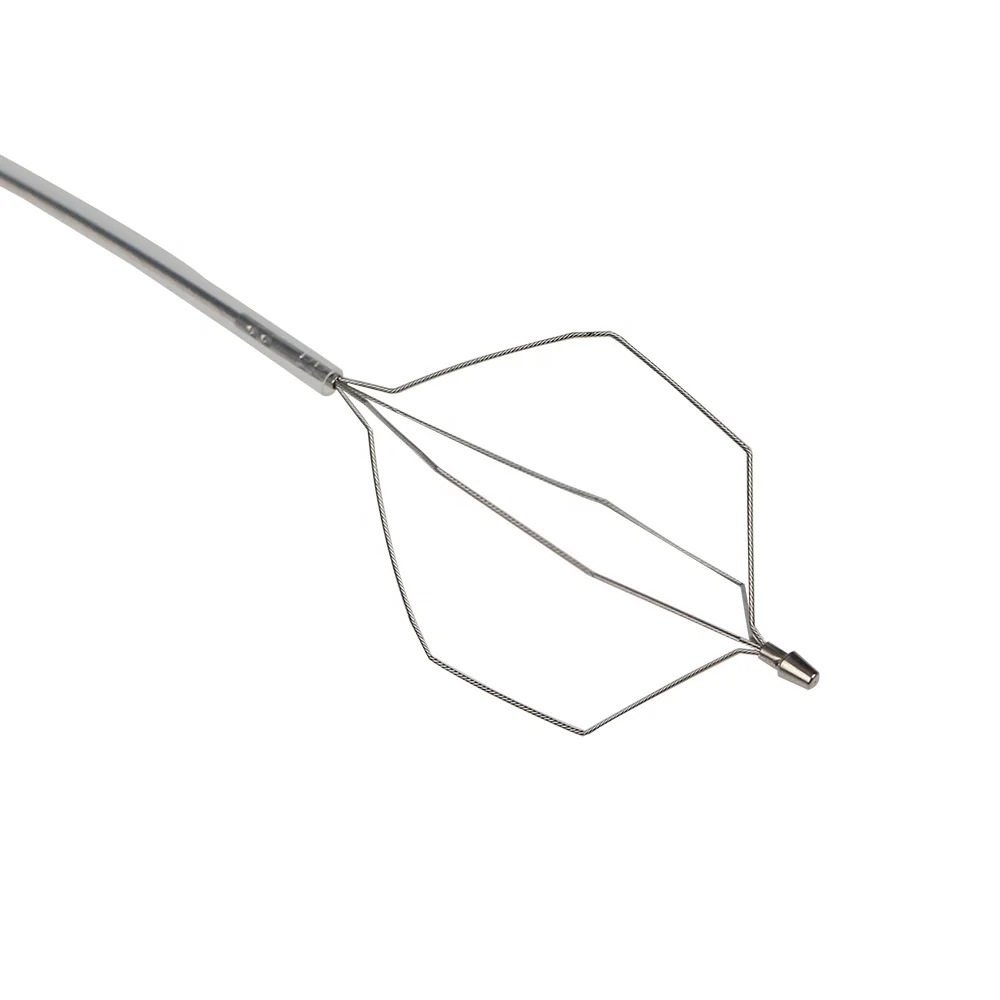 
Disposable endoscopic grasping forceps with net pocket type 