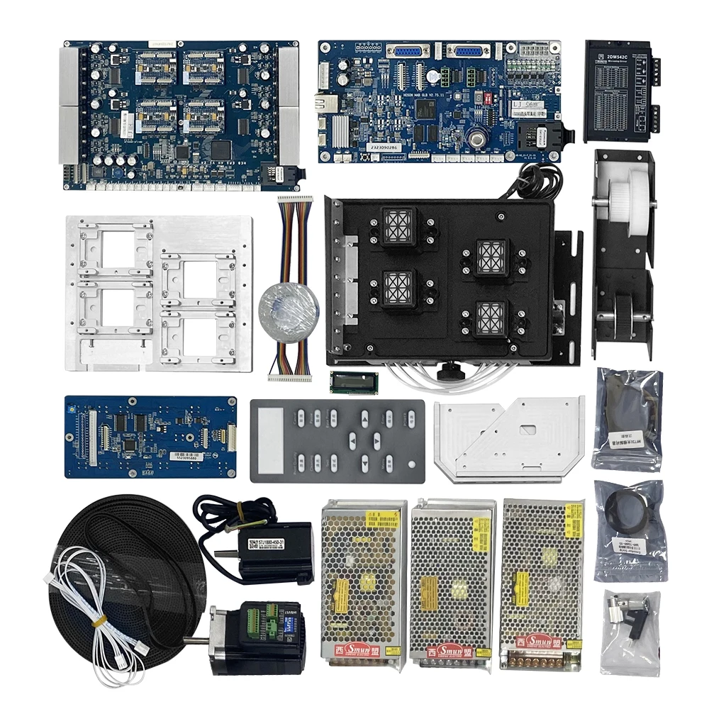 Hoson i1600 i3200 conversion whole kit 4-heads printer upgrade kit convert sublimation dx5 printhead printers