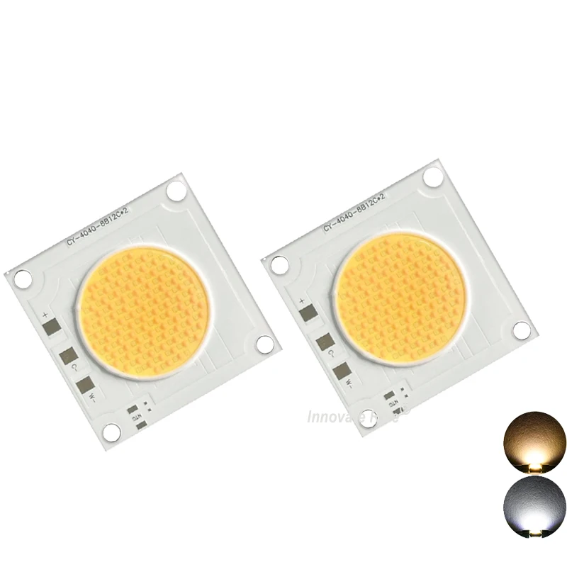 2700K 6500K High CRI 97+ 4040 COB LED Chip 400W 36V bicolor cob led dual CCT chips for Studio Light