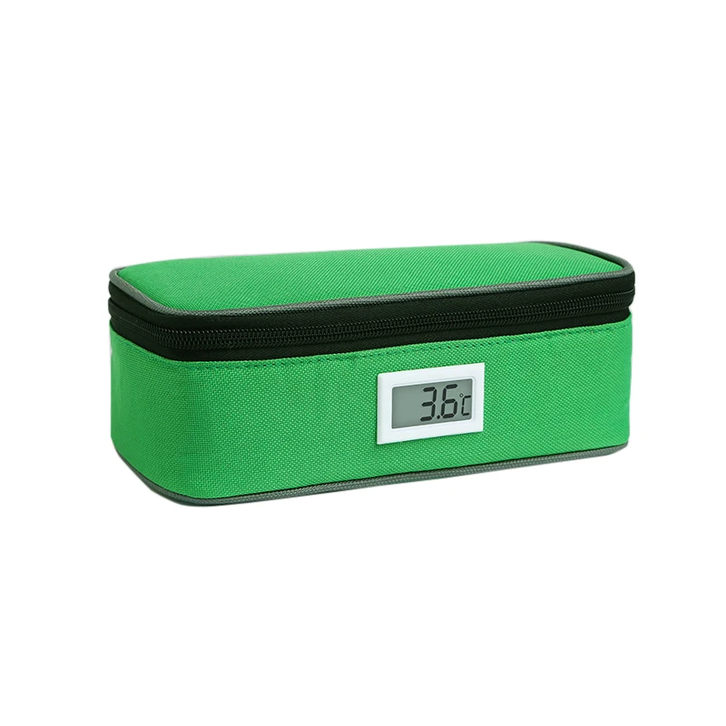 best insulated insulin pen travel cooler  first aid  zipper bag with thermometer