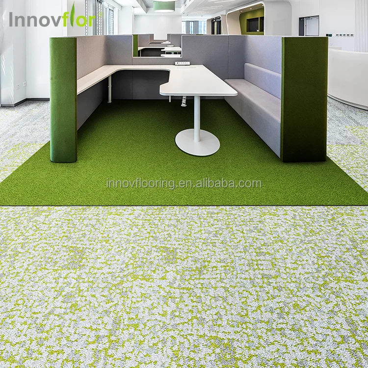 New Arrival Modern Design Soundproof High Quality Modular PVC Carpet Tile 25*100