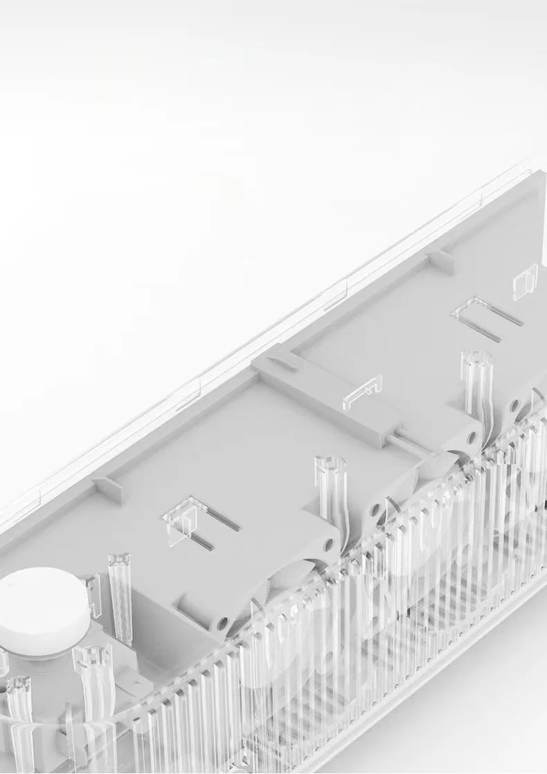 2024 Winter Indoor 800W Portable Heater Plug In Wall Electric Mini Desktop Retro Electric Heater