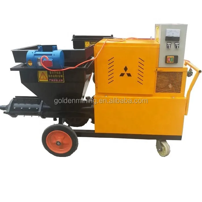 Factory Price Motar Cement Putty Spraying Machine Wall Construction Tools