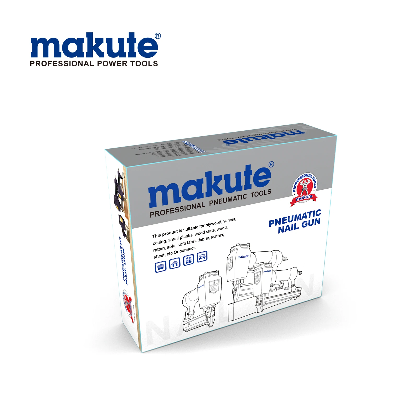 Makute Air Tools Pneumatic Nail Gun