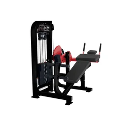 High Quality Ab exercise trainer  Commercial Pin Loaded Abdominal  fitness Machine  with cable  For Sale