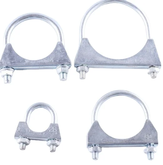 Exhaust metal U bolt clip with m8 screw for Wire Rope Clip/clamp