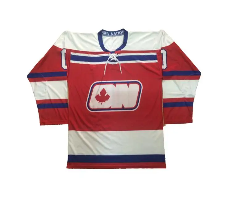 2021 Polyester Mesh Ice Hockey Jersey For Men | Custom Made Hockey Uniform