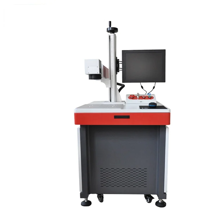 20 Вт 30 Вт 50 Вт лазерная печатная машина с логотипом, волоконно-лазерная маркировочная машина с источником raycus