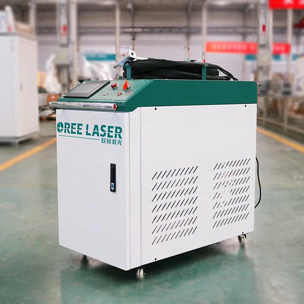 Oree 2000w High Speed Removal Metal Fiber Laser Cleaner Cleaning Machine