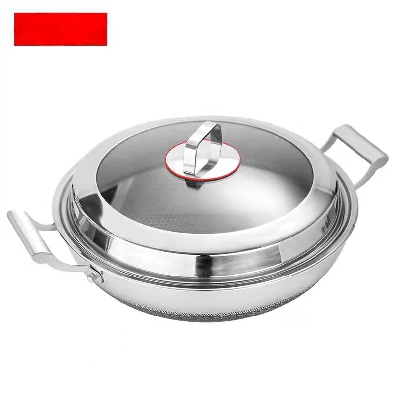 Drop Shipping Hot Sale kitchen Supplies Non Stick Stainless Steel Cooking Pot Sets