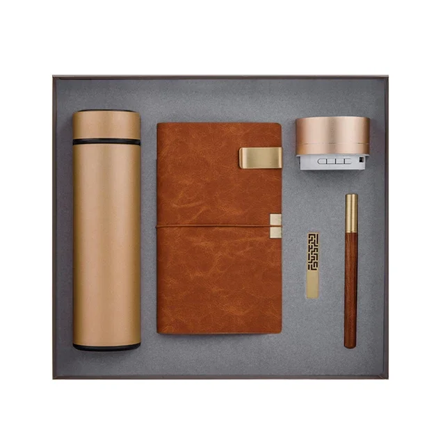 Promotional  business gift set luxury Gift A5 Notebook Executive Kits Support Custom corporate gift set luxury promotional