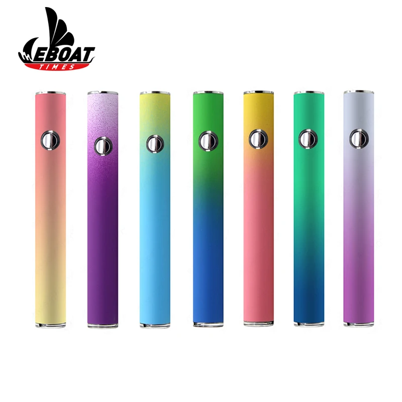 Verified A+ grade battery cell cbd battery 510 custom voltage vap vaporizer pen