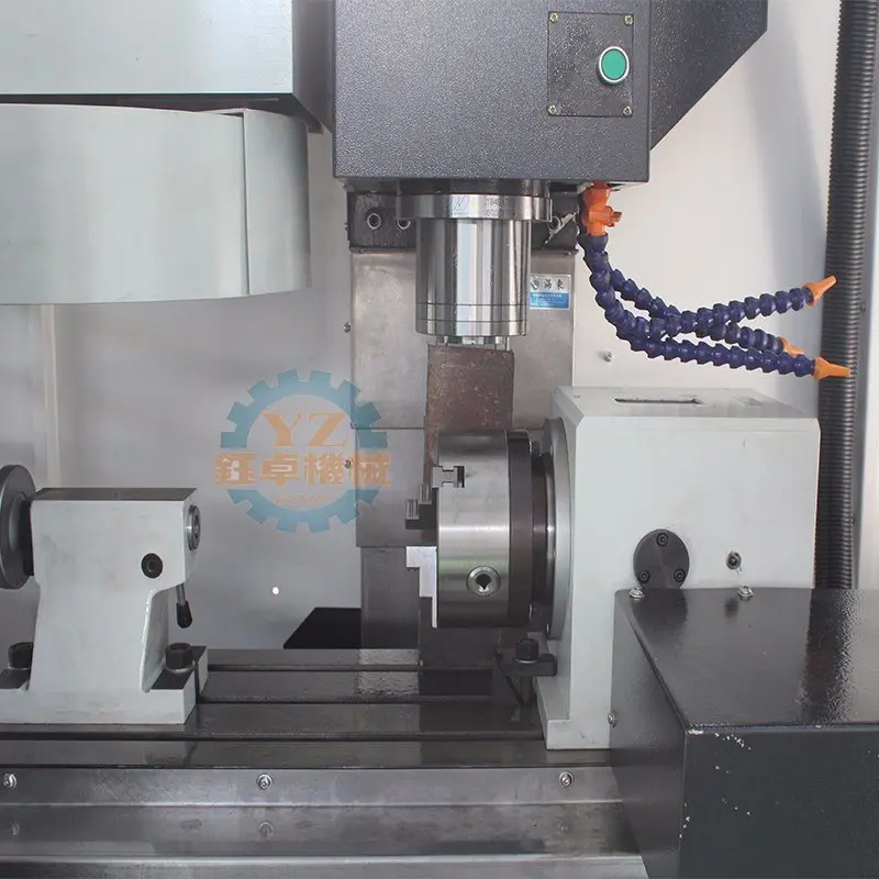 VMC450 CNC vertical machining center with Taiwan tool storage