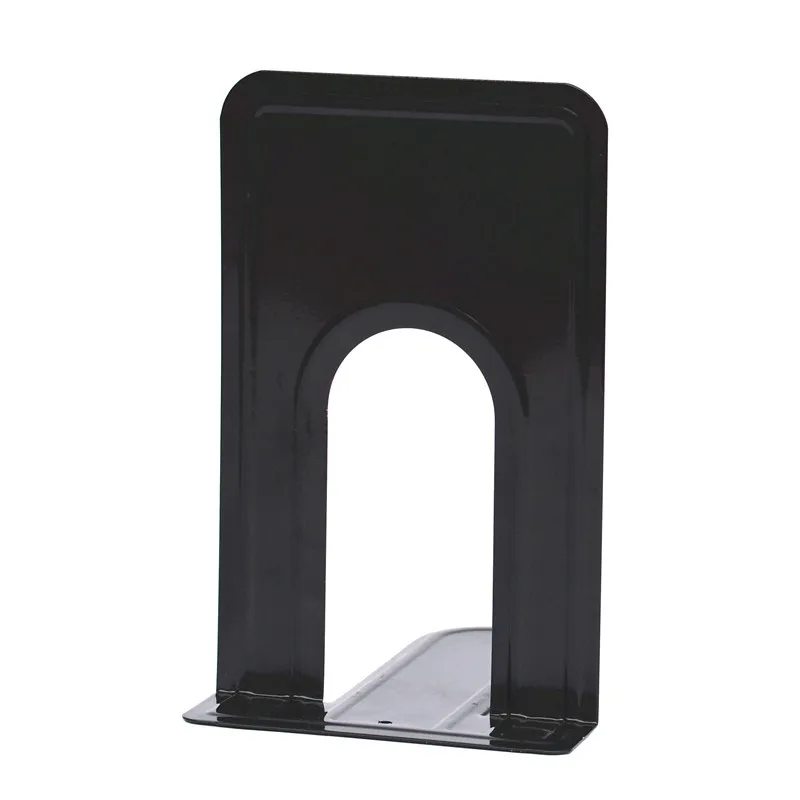 Metal Iron Thickened Book Clip Student Desktop Storage Bookshelf Simple Solid Color Bookend Wholesale