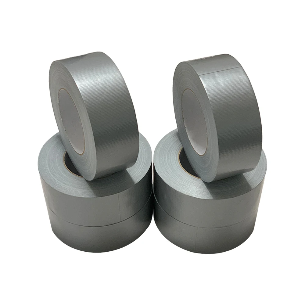 Black Heavy Duty Duct Tape, Strong, Flexible, No Residue, All-Weather And Tear By Hand For Repairs, Industrial, Professional Use