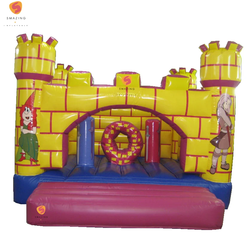 Crazy Fun inflatable jumpers commercial Indoor or Outdoor kids inflatable jumping castle for sale