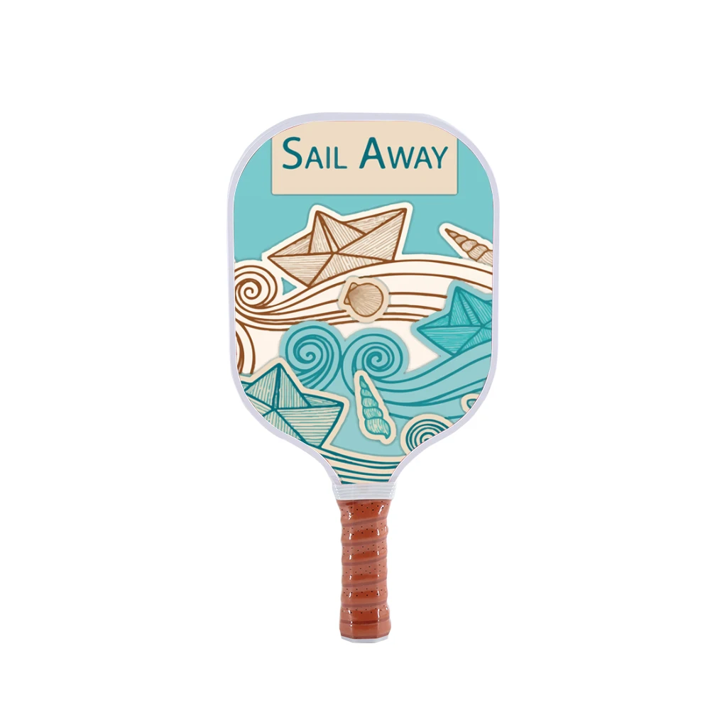 Wholesale Graphite 3K Raw Friction Textured Surface Replacement Grip Carbon Fiber USAPA Pickleball Paddle