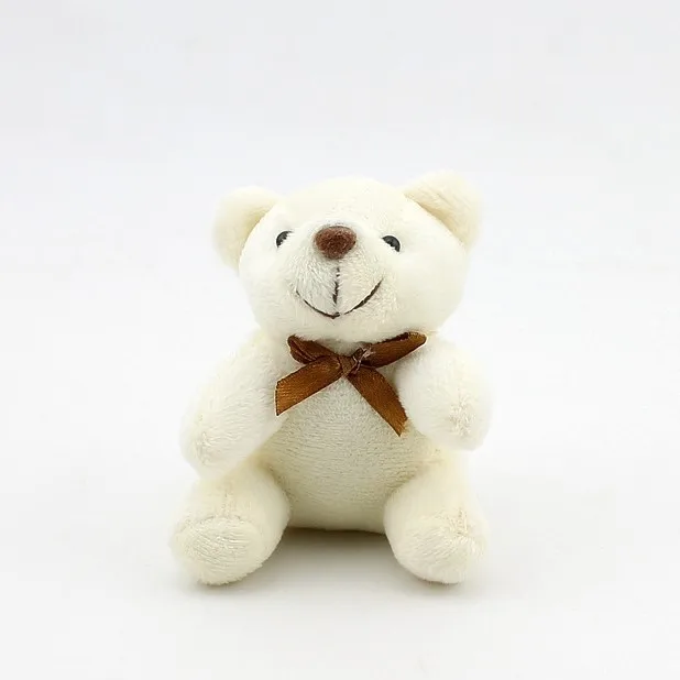 Wholesale small size plush toy pendant stuffed plush animal teddy bear doll key chain gift toy