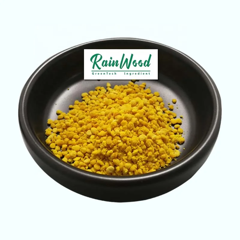Rainwood wholesale food grade pure bee pollen powder Tea pollen honey bee pollen granules