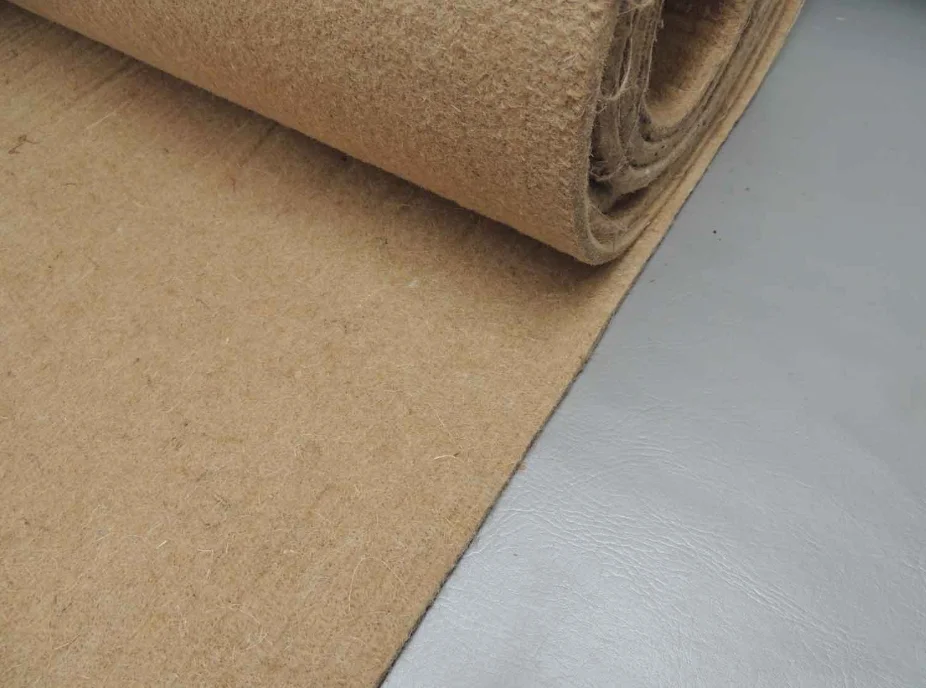 High quality jute mat Eco Friendly Biodegradable Nonwoven Jute Felt Fabric Roll for growing
