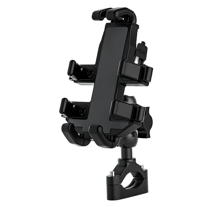 Multi-function 5V 2A motorcycle phone charger kit for 4-7' smartphone