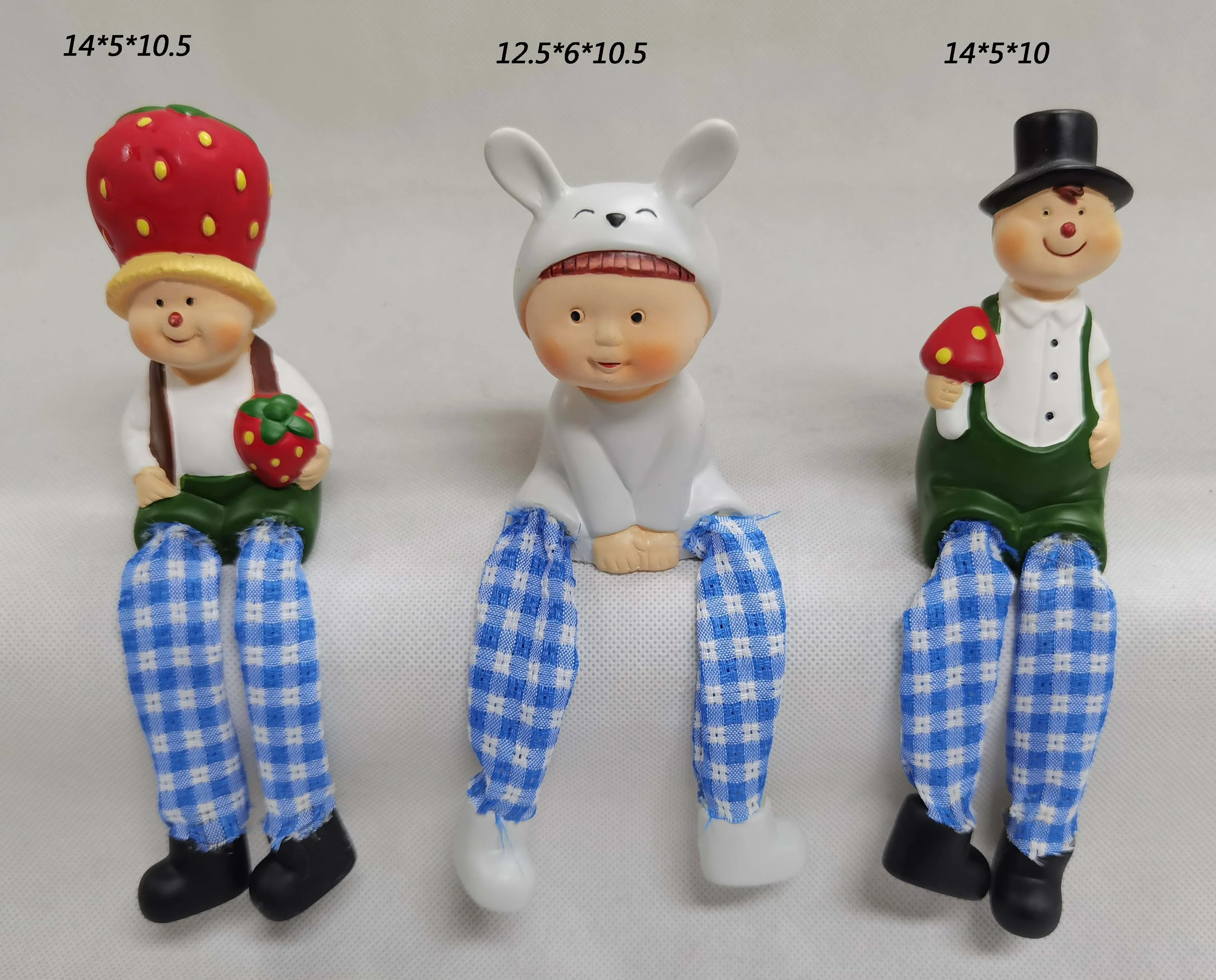 Exquisite Style Desk Ornament Funny Figurines Hand-Painted Arts And Crafts