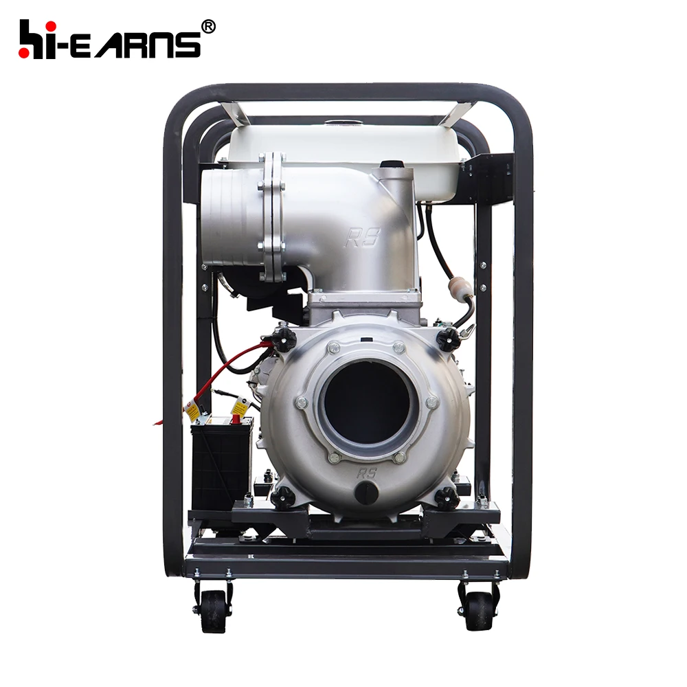 New water pump DP80E 8inch single cylinder motor centrifugal aluminum diesel water pump