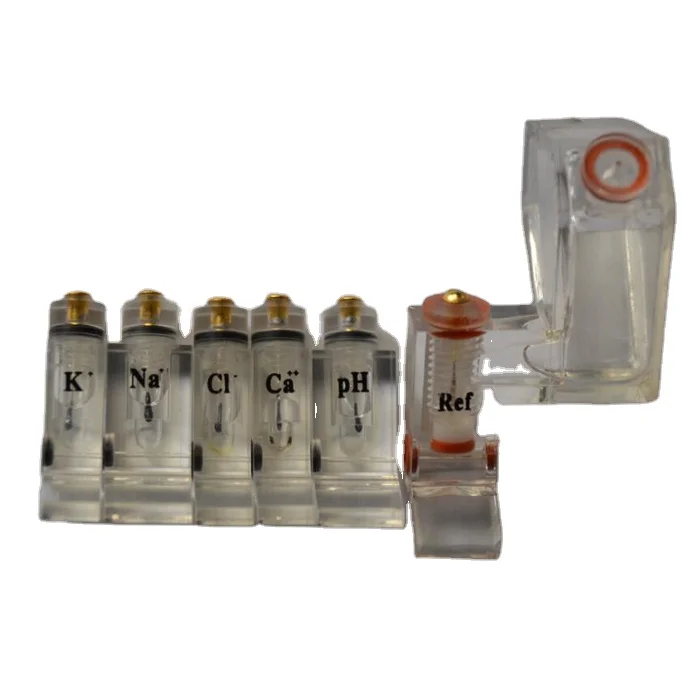 Hot Sale Kalium Sodium Chlorin Calcium Lithium K Na Cl Ca pH Li Ref Electrode for ISE Electrolyte Analyzer