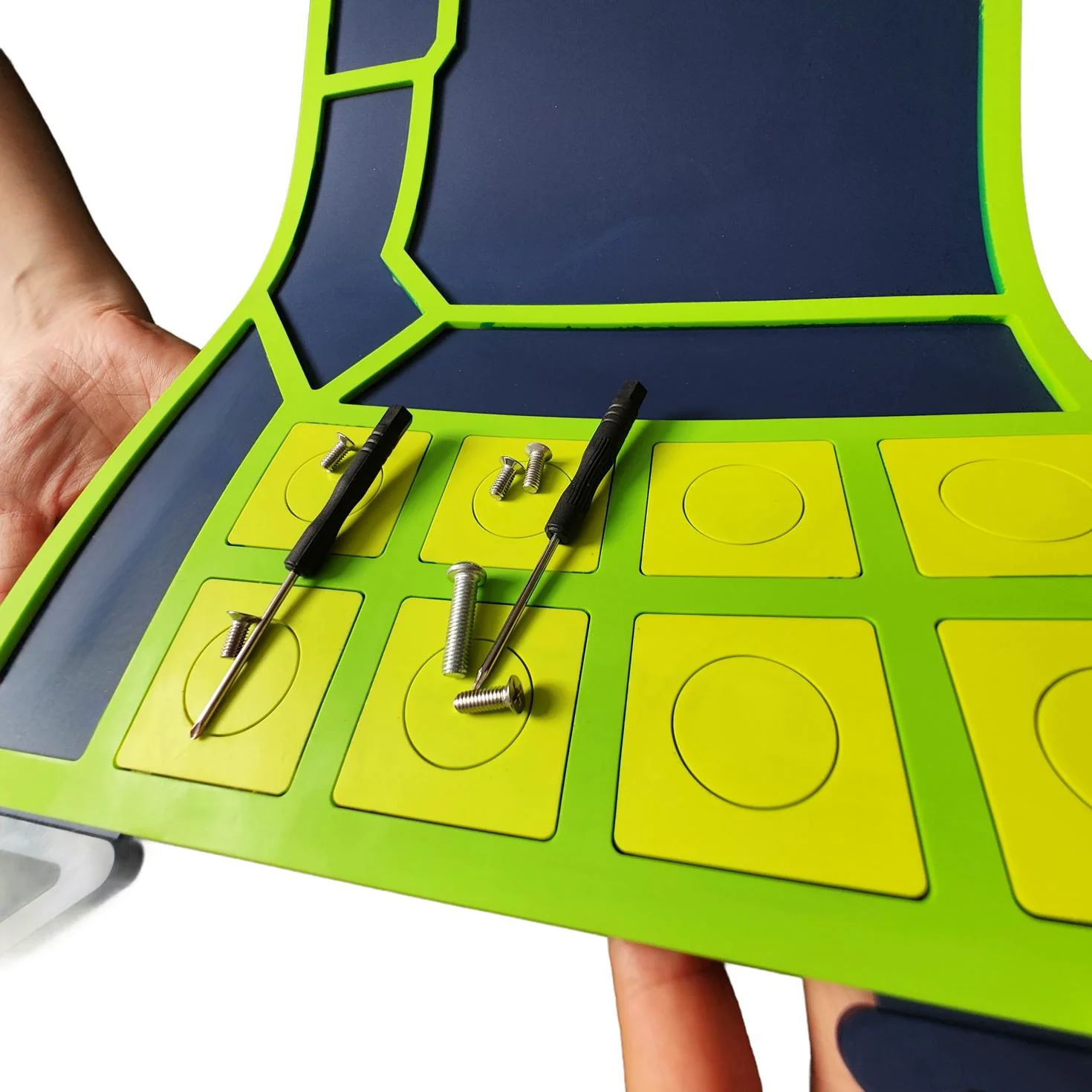 Big Size Anti Oil Waterproof Chemical Resistant Long Gun Cleaning Mat Blank Rubber Magnetic