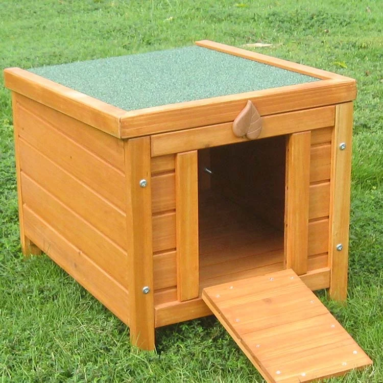 Cheap box shape rabbit hutch wooden rabbit cages bunny house