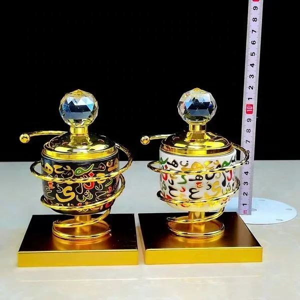  Продажа от производителя керамический сплав Хрустальная курильница Крытый ручной