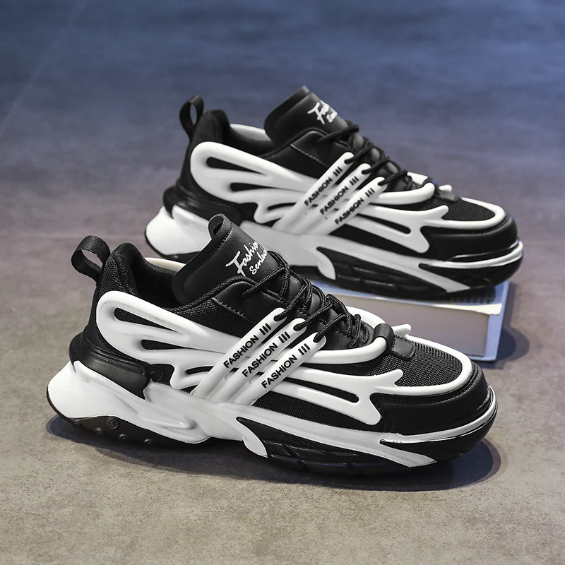 2023 New arrival Custom Logo Design Men fashion shoes sneaker sport casual shoes for men