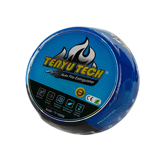 Tenyu Car Electric or Circuit Box Automatic Self-Activation Fire Extinguisher Fire Suppression Device 0.3kg