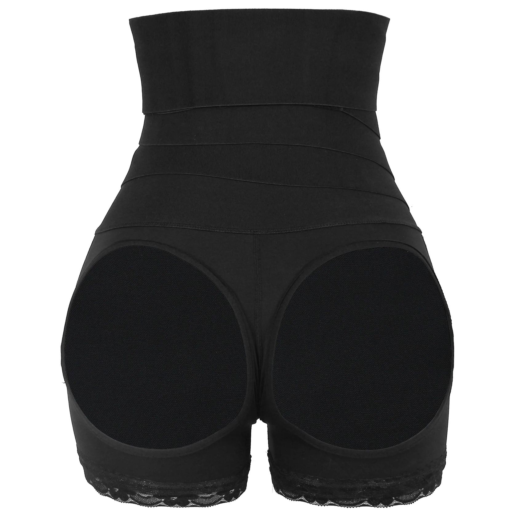 Body Shaper Pant Woman Big Size Ladies Underwear Panties Slimming Belt Lace Tummy Wrap Waist Trainer Shaper Short