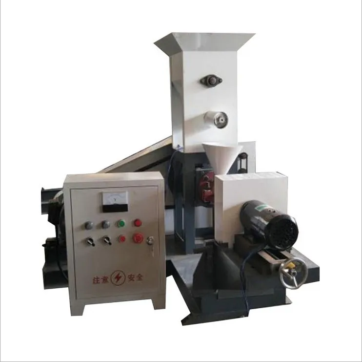 Multifunctional feed pellet extruder Floating fish machine Automatic dog